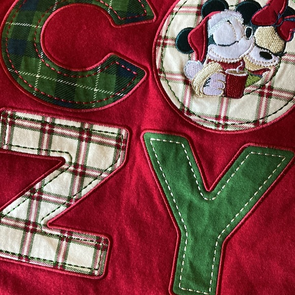 NWT Disney Parks Boxy Holiday Sweatshirt - Picture 4 of 12